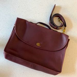 Vintage Coach satchel crossbody bag